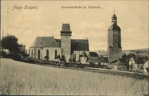 Geyer Laurentius Kirche Wachturm x