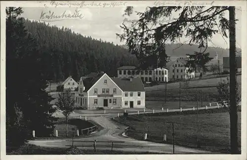 Kuehnhaide Marienberg Kuehnhaide Zwoenitz Gasthaus Zum Schwarzwassertal x / Marienberg /Erzgebirgskreis LKR