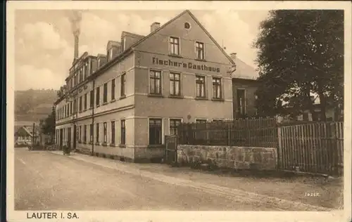 Lauter Schwarzenberg Erzgebirge Lauter Sachsen Fischers Gasthaus * / Lauter Sachsen /Erzgebirgskreis LKR