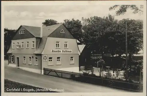 Carlsfeld Erzgebirge Carlsfeld Erzgebirge Arnolds Gasthaus x / Eibenstock /Erzgebirgskreis LKR