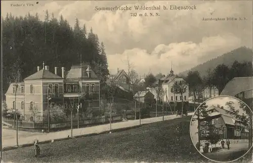 Wildenthal Eibenstock Auersberghaus Erzgebirge Fischers Villa x