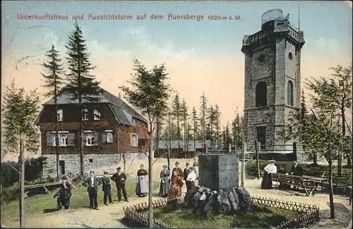 Wildenthal Eibenstock Unterkunfshaus Turm Auersberg x
