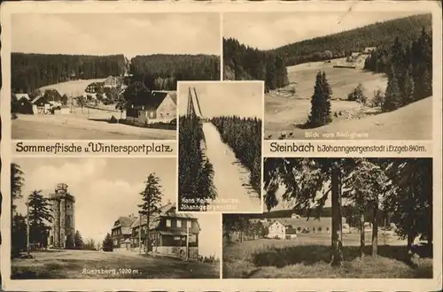 Steinbach Johanngeorgenstadt Auersberg Roedighaus Hans Heinz Schanze x