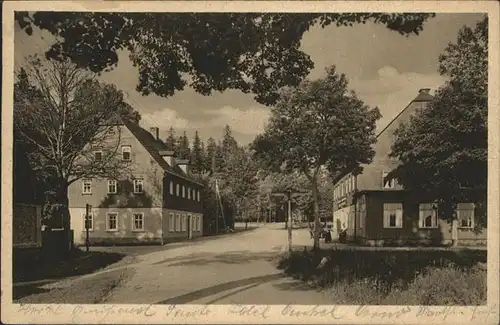 Breitenbrunn Erzgebirge Jaegerhaus bei Schwarzberg x