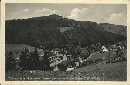 Breitenbrunn Erzgebirge Breitenhof Schwarzwassertal *