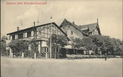Klotzsche Koenigswald Bahnhofs-Hotel x
