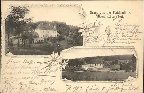 Wendischcarsdorf Wendischcarsdorf Haidemuehle x / Rabenau Sachsen /Saechsische Schweiz-Osterzgebirge LKR