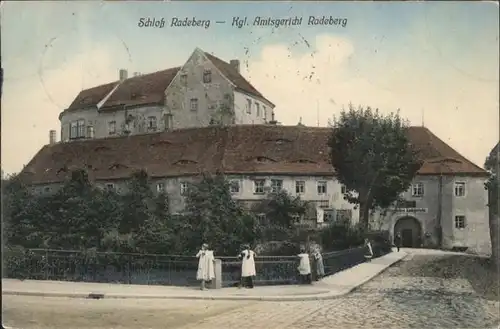Radeberg Sachsen Schloss Amtsgericht x