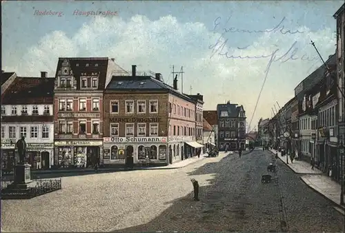 Radeberg Sachsen Hauptstrasse x