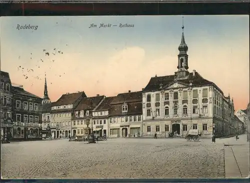 Radeberg Sachsen Markt Rathaus x