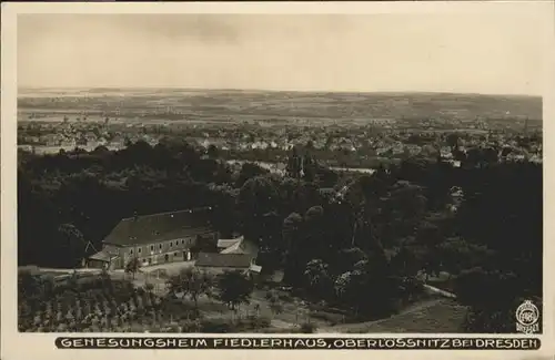 Oberloessnitz Genesungsheim Fiedlerhaus Dresden *