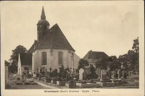 Grumbach Wilsdruff Kirche Pfarre *