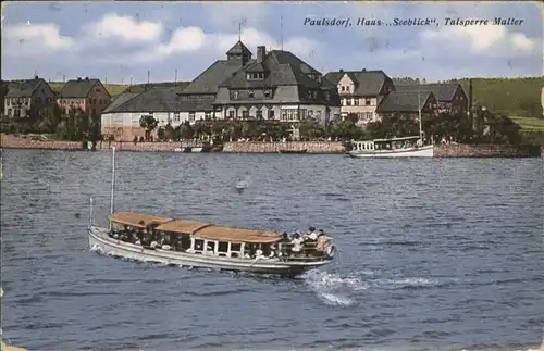 Paulsdorf Dippoldiswalde Haus Seeblick Schiff x