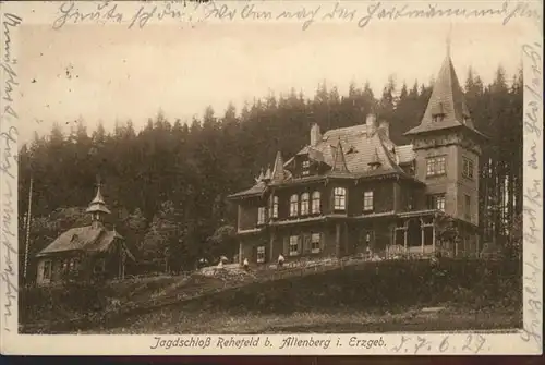 Rehefeld-Zaunhaus Jagdschloss x