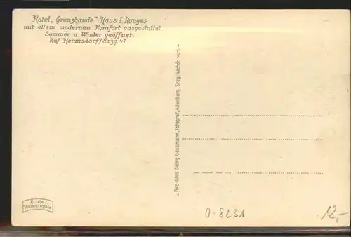 Rehefeld-Zaunhaus Grenzbaude *