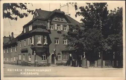 Hainsberg Sachsen Ballsaal Cossmannsdorf *