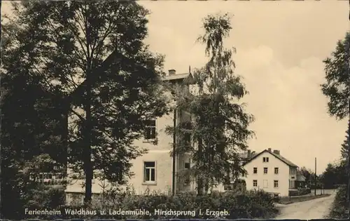 Hirschsprung Ferienheim Waldhaus Ladenmuehle *