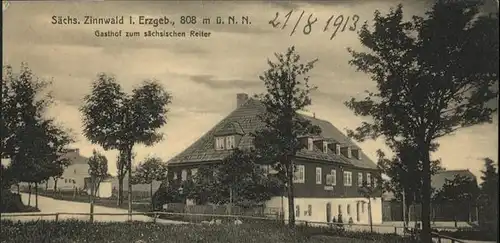 Zinnwald-Georgenfeld Gasthof zum saechsischen Reiter x