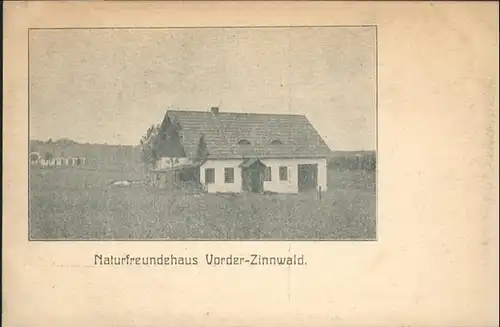 Zinnwald-Georgenfeld Vorderzinnwald Naturfreundehaus *