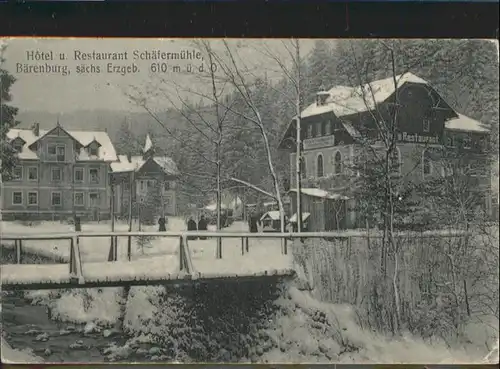 Baerenburg Sachsen Baerenburg Erzgebirge Hotel Restaurant Schaefermuehle x / Altenberg /Saechsische Schweiz-Osterzgebirge LKR