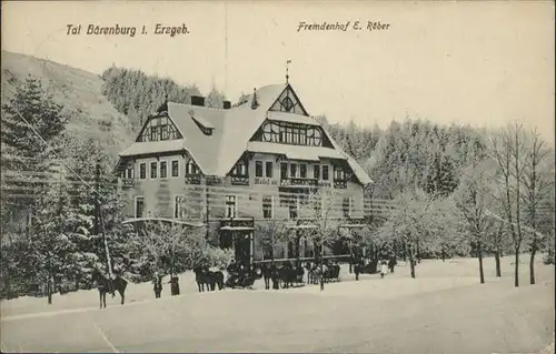 Baerenburg Sachsen Baerenburg Tal Erzgebirge Fremdenhof E. Roeber x / Altenberg /Saechsische Schweiz-Osterzgebirge LKR