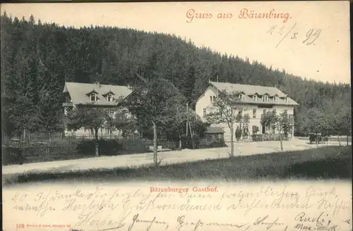 Baerenburg Sachsen Baerenburg Baerenburger Gasthof x / Altenberg /Saechsische Schweiz-Osterzgebirge LKR