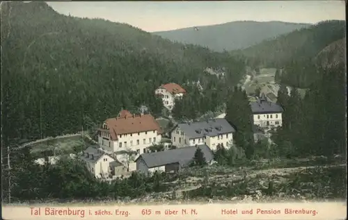 Baerenburg Sachsen Baerenburg Tal Erzgebirge Hotel Pension Baerenburg x / Altenberg /Saechsische Schweiz-Osterzgebirge LKR