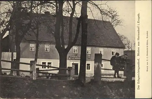 Hermsdorf Erzgebirge Hermsdorf Erzgebirge Erbgerichtsgasthof * / Hermsdorf Osterzgebirge /Saechsische Schweiz-Osterzgebirge LKR