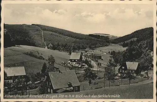 Rehefeld-Zaunhaus Erzgebirge Herklotzmuehle *