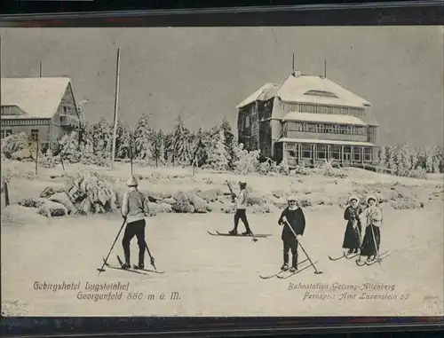 Zinnwald-Georgenfeld Hotel Lugsteinhof Geising Altenberg Lauenstein x