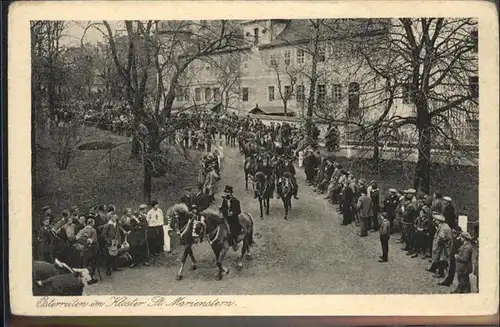 Panschwitz-Kuckau Panschwitz-Kuckau Osterreiten Kloster St. Marienstern * / Panschwitz-Kuckau /Bautzen LKR