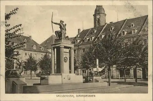 Grossenhain Sachsen Dianabrunnen *