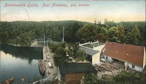 Gohlis Niederau Meissen Buschmuehle Bezirk Dresden x