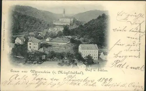 Weesenstein Dorf Schloss x