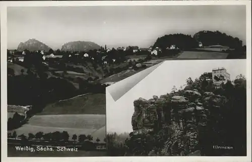 Weissig Struppen Baerenstein * / Struppen /Saechsische Schweiz-Osterzgebirge LKR