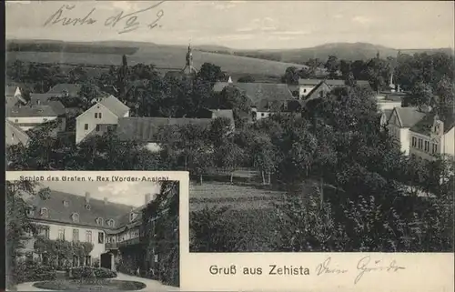 Zehista Zehista Schloss des Grafen Rex x / Pirna /Saechsische Schweiz-Osterzgebirge LKR