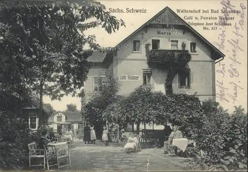 Porschdorf Waltersdorf Cafe Pension Wehner x