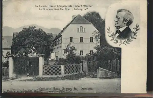 Graupa Lohengrin-Haus Richard Wagner x