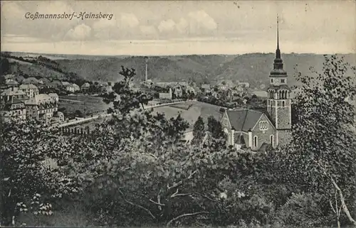 Hainsberg Sachsen Cossmannsdorf Kirche  *