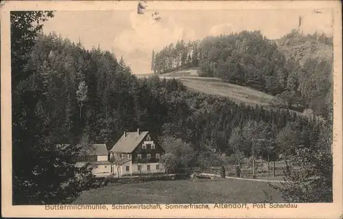 Altendorf Bad Schandau Buttermilchmuehle Schankwirtschaft x