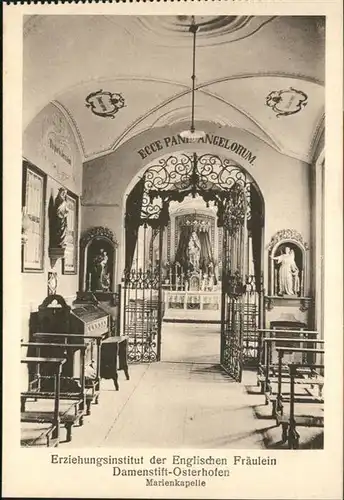 Osterhofen Niederbayern Erziehungsinstitut Marien Kapelle *