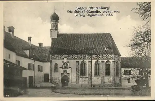 Pasing Schloss Blutenburg Schloss Kapelle *