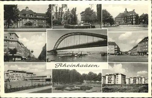 Rheinhausen Rheinbruecke x