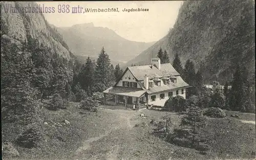 Wimbach Ramsau Wimbachtal Jagdschloss x