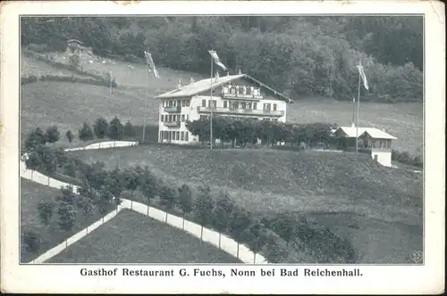 Nonn Oberbayern Gasthof Restaurant G. Fuchs x