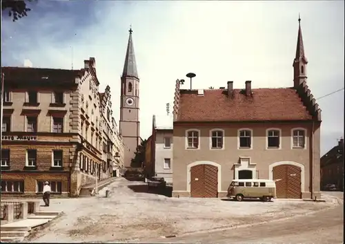 Velden Vils Rathausplatz / Velden /Landshut LKR