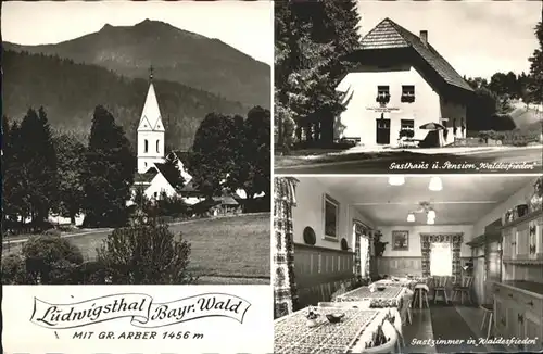 Ludwigsthal Grosser Arber Gasthaus Pension Waldesfrieden Gastzimmer