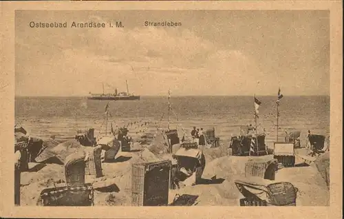 Arendsee Ostsee Strand