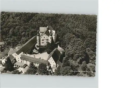 Englburg Niederbayern Fliegeraufnahme Schloss Englburg