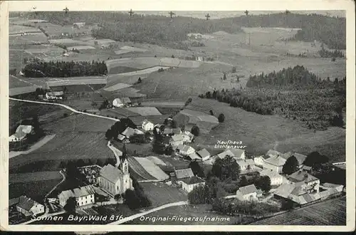 Sonnen Niederbayern Fliegeraufnahme 